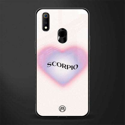 scorpio minimalistic glass case for realme 3 pro image