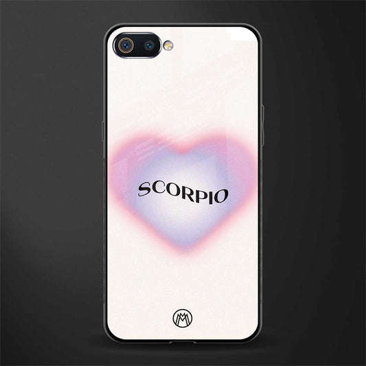 scorpio minimalistic glass case for realme c2 image