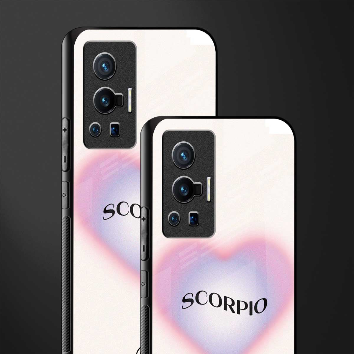 scorpio minimalistic glass case for vivo x70 pro image-2