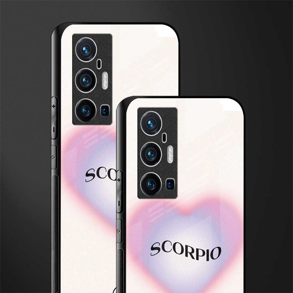 scorpio minimalistic glass case for vivo x70 pro plus image-2