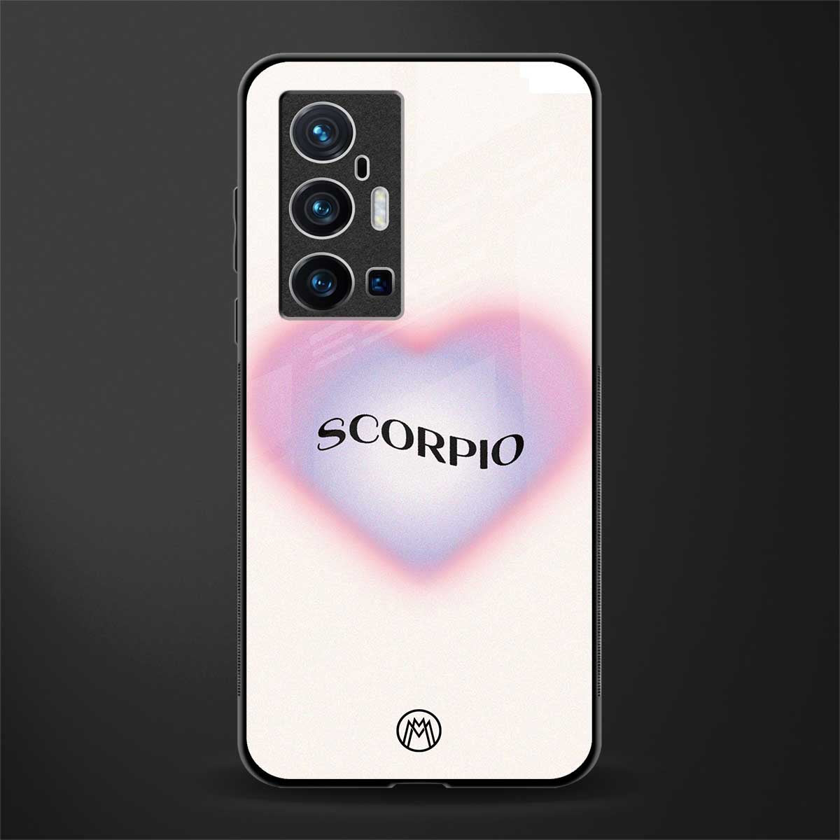 scorpio minimalistic glass case for vivo x70 pro plus image