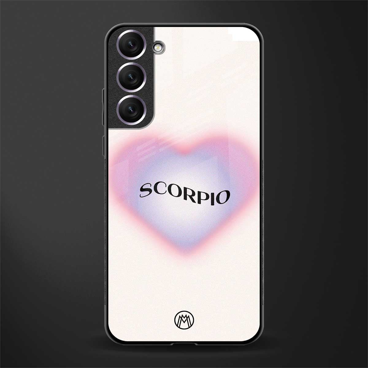 scorpio minimalistic glass case for samsung galaxy s21 plus image