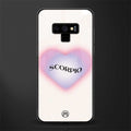 scorpio minimalistic glass case for samsung galaxy note 9 image
