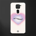 scorpio minimalistic glass case for redmi note 9 image