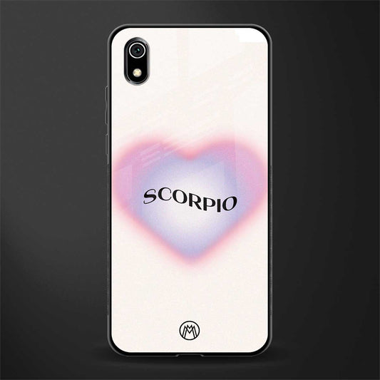 scorpio minimalistic glass case for redmi 7a image