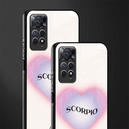 scorpio minimalistic glass case for redmi note 11 image-2
