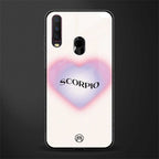 scorpio minimalistic glass case for vivo y17 image