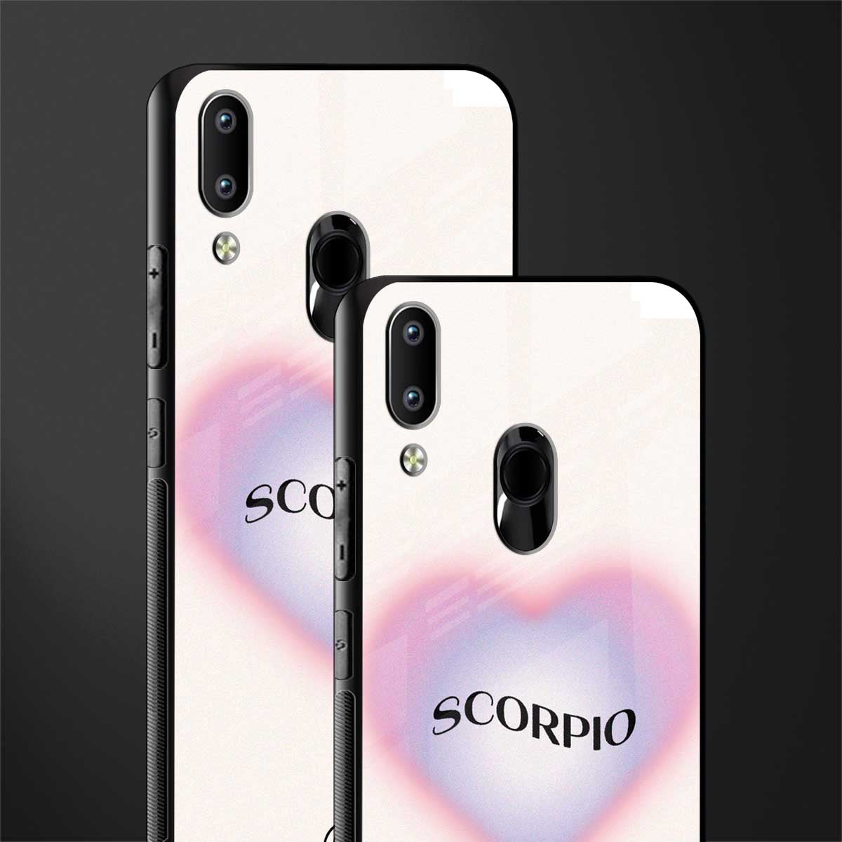 scorpio minimalistic glass case for vivo y95 image-2