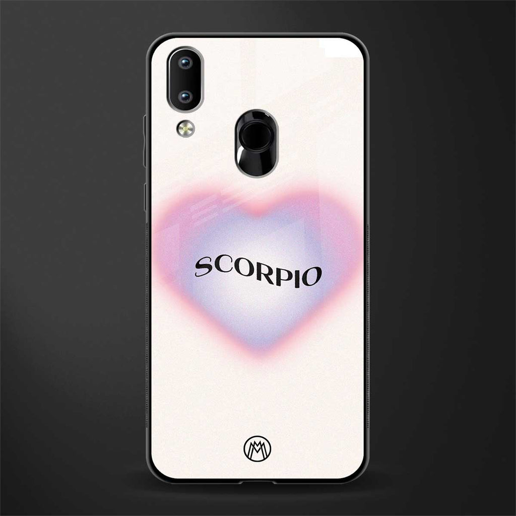scorpio minimalistic glass case for vivo y93 image