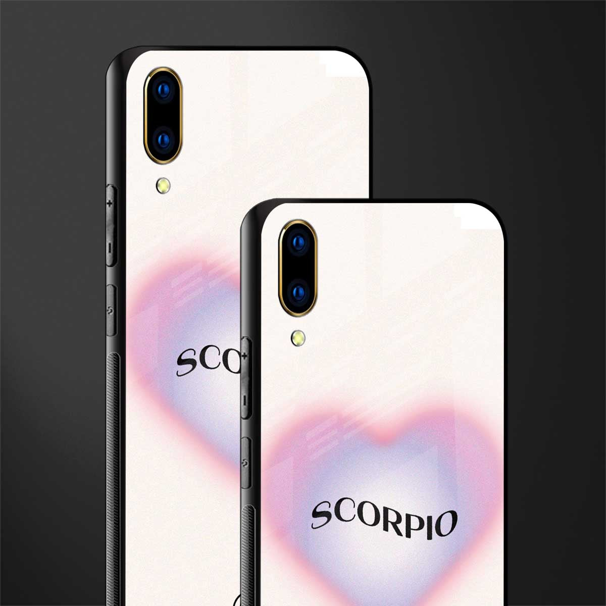 scorpio minimalistic glass case for vivo v11 pro image-2