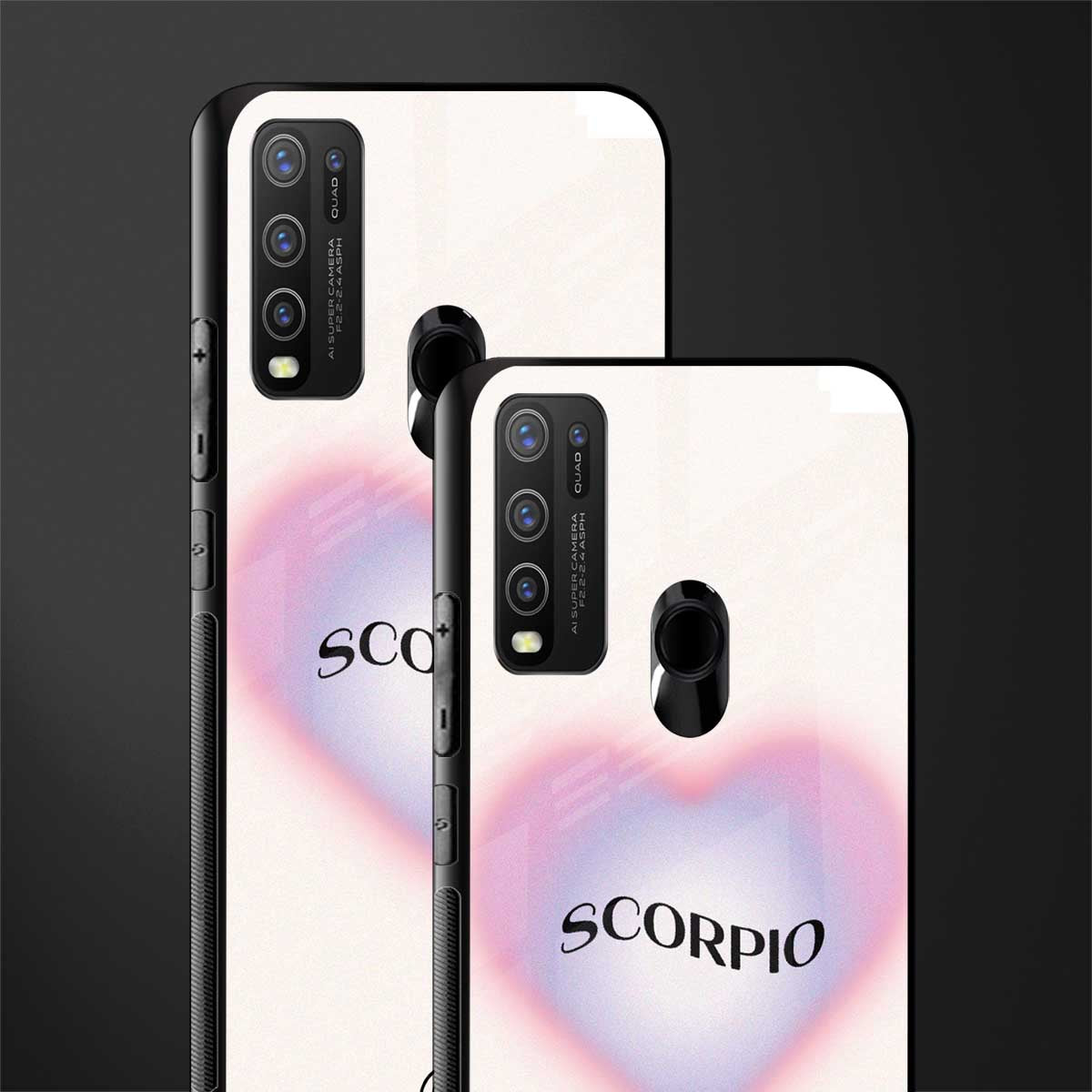 scorpio minimalistic glass case for vivo y50 image-2