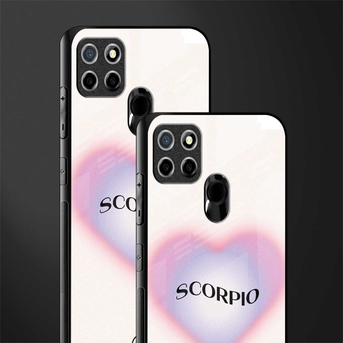 scorpio minimalistic glass case for realme narzo 30a image-2