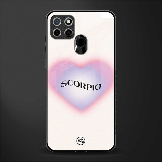 scorpio minimalistic glass case for realme c12 image