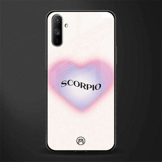 scorpio minimalistic glass case for realme c3 image