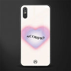 scorpio minimalistic glass case for redmi 9a image