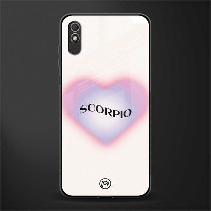 scorpio minimalistic glass case for redmi 9i image