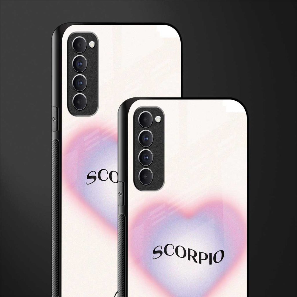 scorpio minimalistic glass case for oppo reno 4 pro image-2