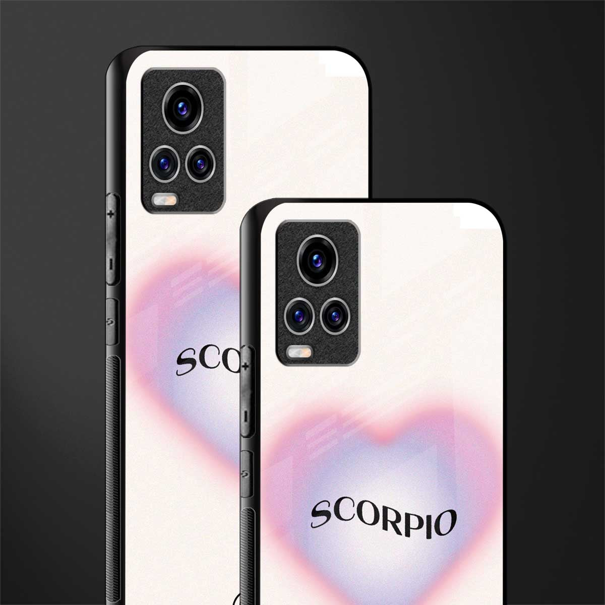 scorpio minimalistic glass case for vivo v20 pro image-2