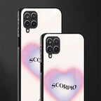 scorpio minimalistic glass case for samsung galaxy a12 image-2