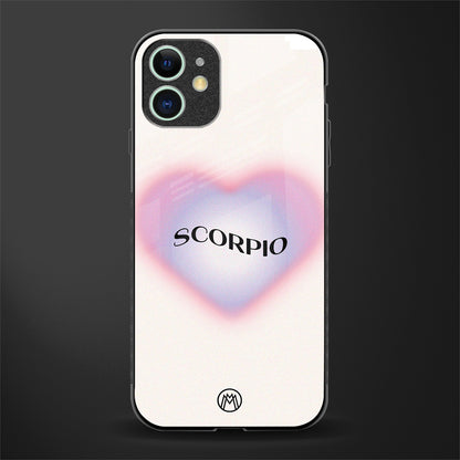 scorpio minimalistic glass case for iphone 12 mini image