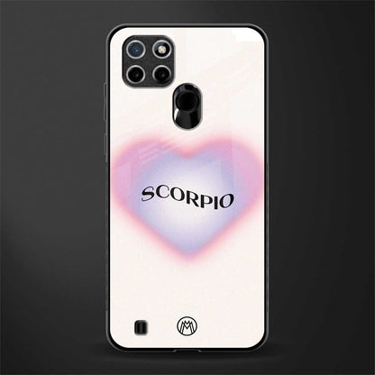 scorpio minimalistic glass case for realme c21 image