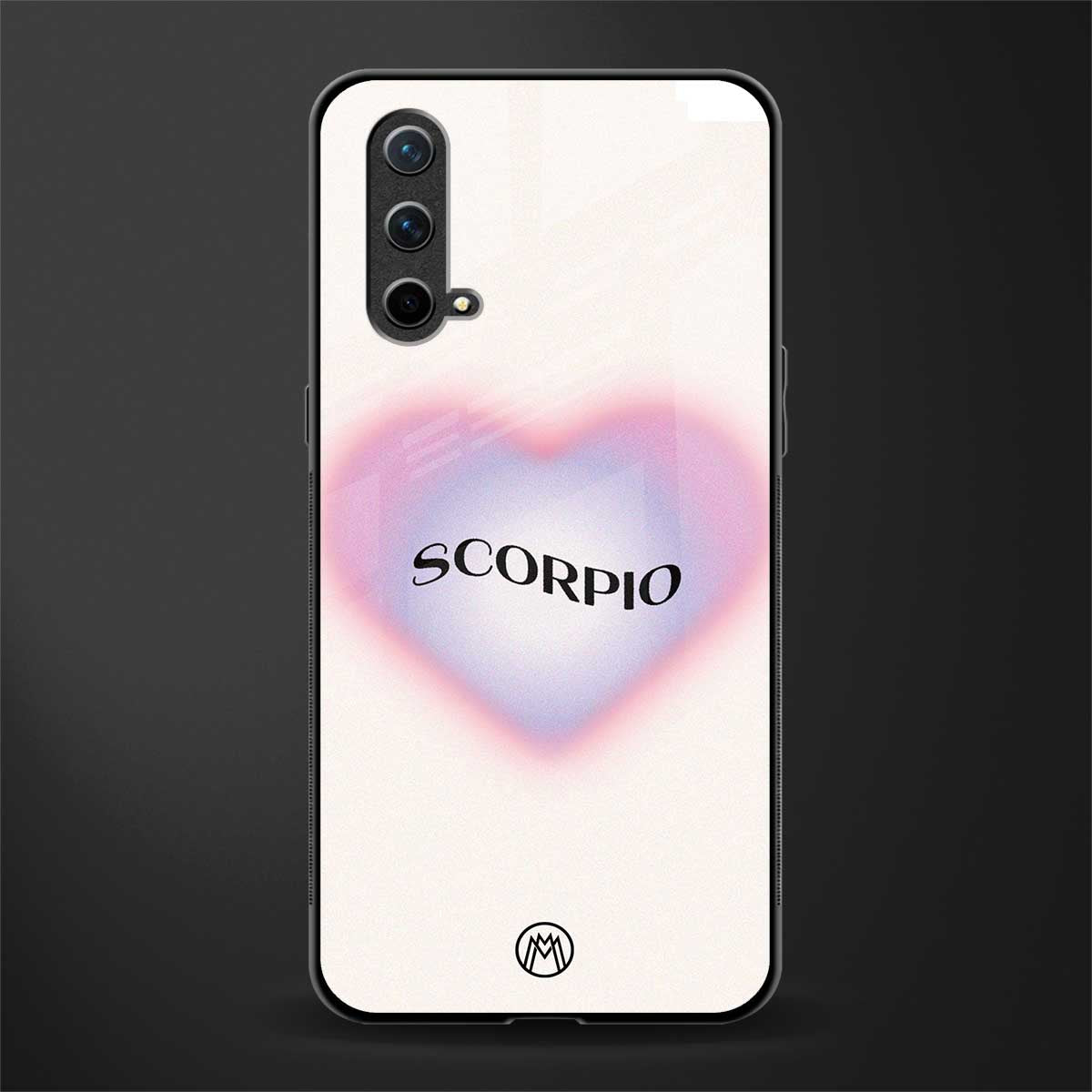 scorpio minimalistic glass case for oneplus nord ce 5g image
