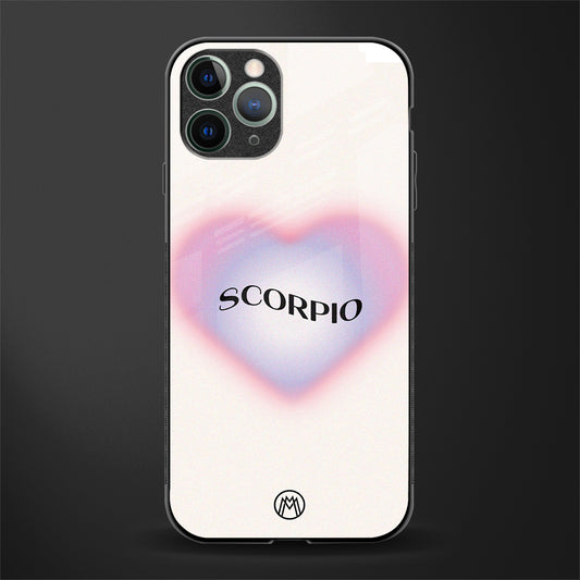 scorpio minimalistic glass case for iphone 11 pro image