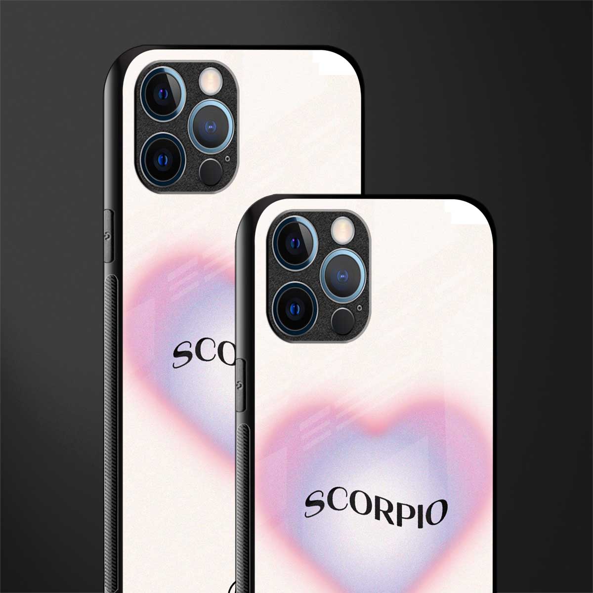 scorpio minimalistic glass case for iphone 12 pro max image-2