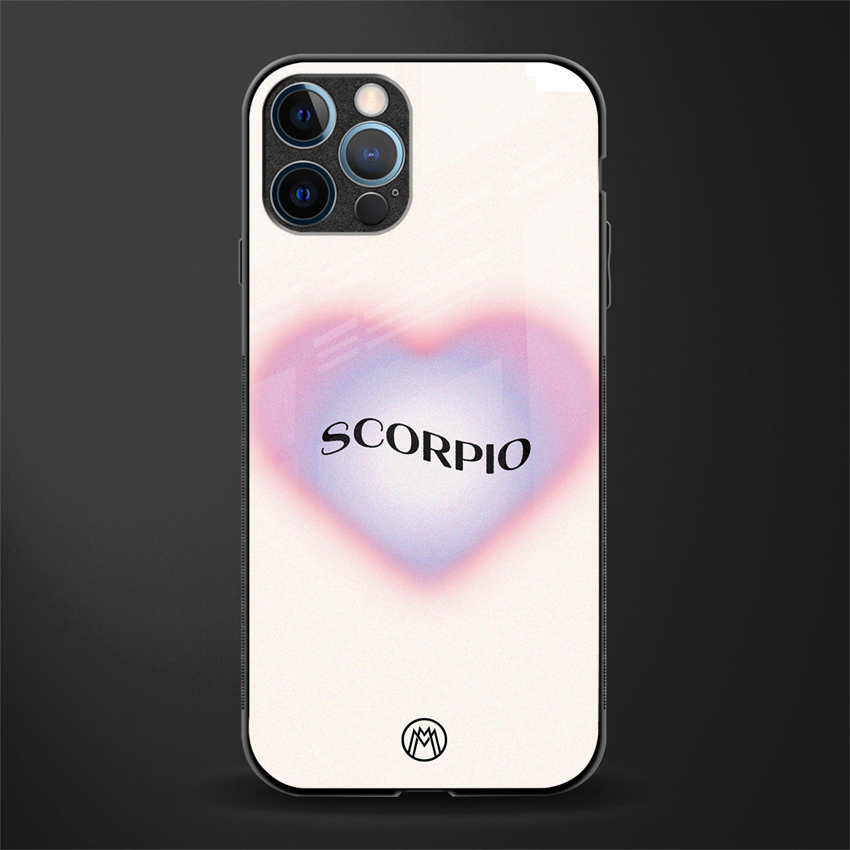 scorpio minimalistic glass case for iphone 12 pro max image