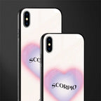 scorpio minimalistic glass case for iphone xs max image-2