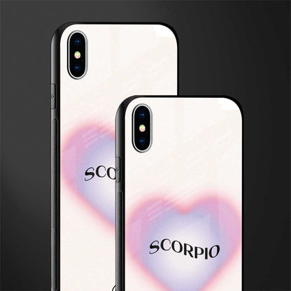 scorpio minimalistic glass case for iphone xs max image-2