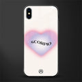 scorpio minimalistic glass case for iphone xs max image