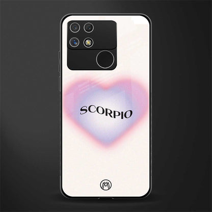 scorpio minimalistic back phone cover | glass case for realme narzo 50a