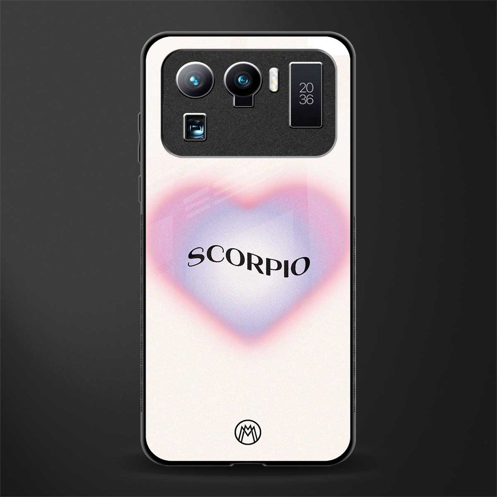 scorpio minimalistic glass case for mi 11 ultra 5g image