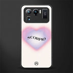 scorpio minimalistic glass case for mi 11 ultra 5g image