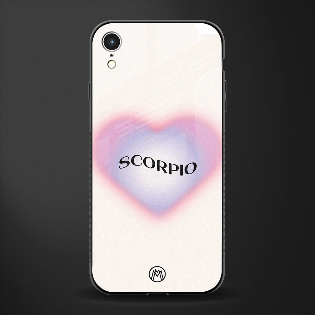 scorpio minimalistic glass case for iphone xr image