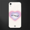 scorpio minimalistic glass case for iphone xr image