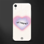 scorpio minimalistic glass case for iphone xr image