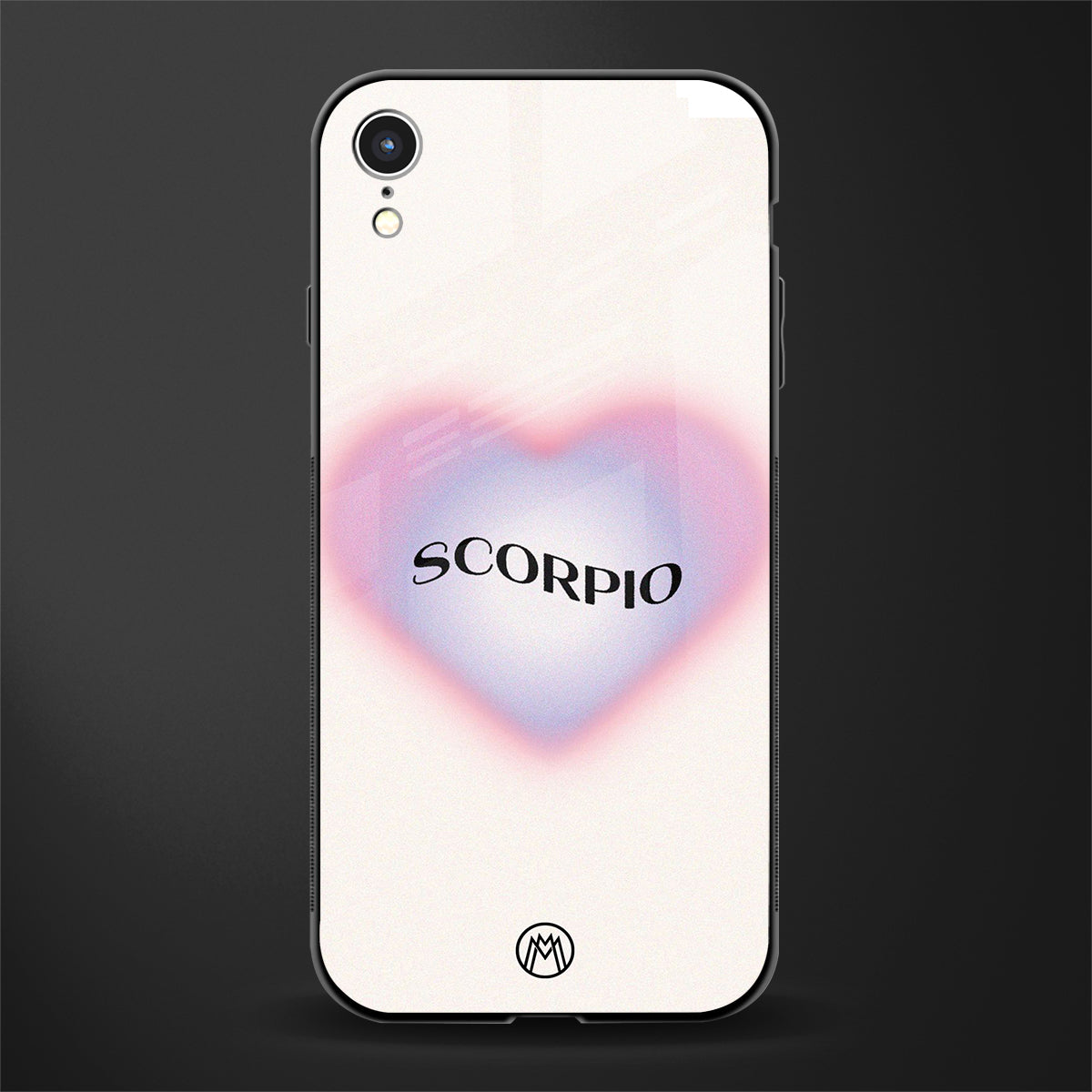 scorpio minimalistic glass case for iphone xr image