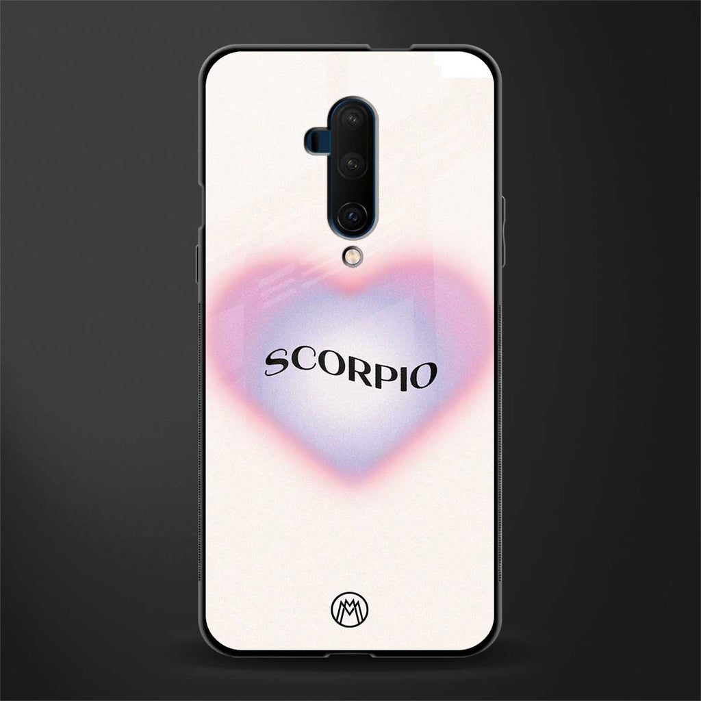 scorpio minimalistic glass case for oneplus 7t pro image