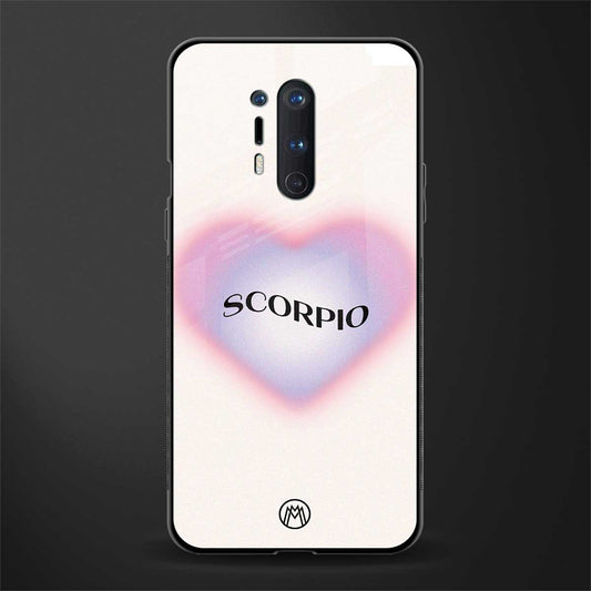scorpio minimalistic glass case for oneplus 8 pro image