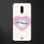 scorpio minimalistic glass case for oneplus 6t image