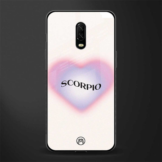scorpio minimalistic glass case for oneplus 6t image