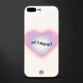 scorpio minimalistic glass case for iphone 8 plus image
