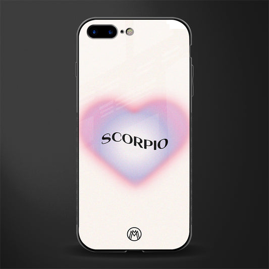 scorpio minimalistic glass case for iphone 8 plus image