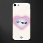 scorpio minimalistic glass case for iphone 8 image