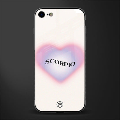 scorpio minimalistic glass case for iphone 8 image