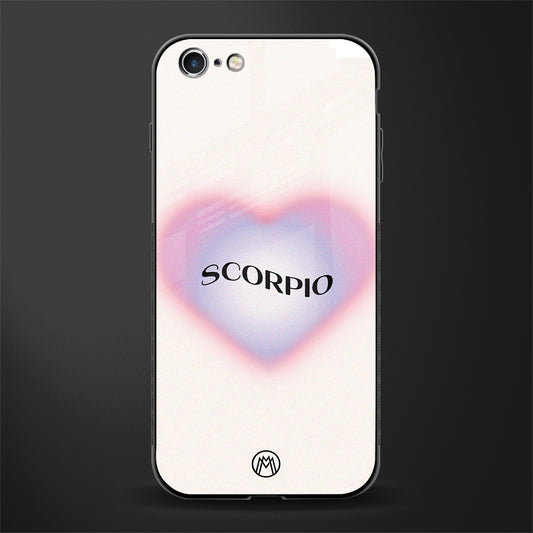 scorpio minimalistic glass case for iphone 6 image