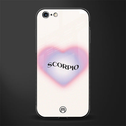 scorpio minimalistic glass case for iphone 6s plus image