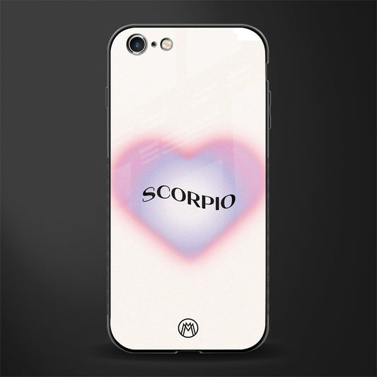 scorpio minimalistic glass case for iphone 6s plus image